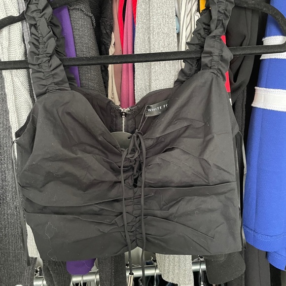 White fox bustier - Picture 4 of 4